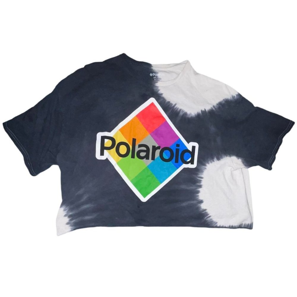 PLUS SIZE BLACK FOREVER 21 2X GRAPHIC CROP TEE